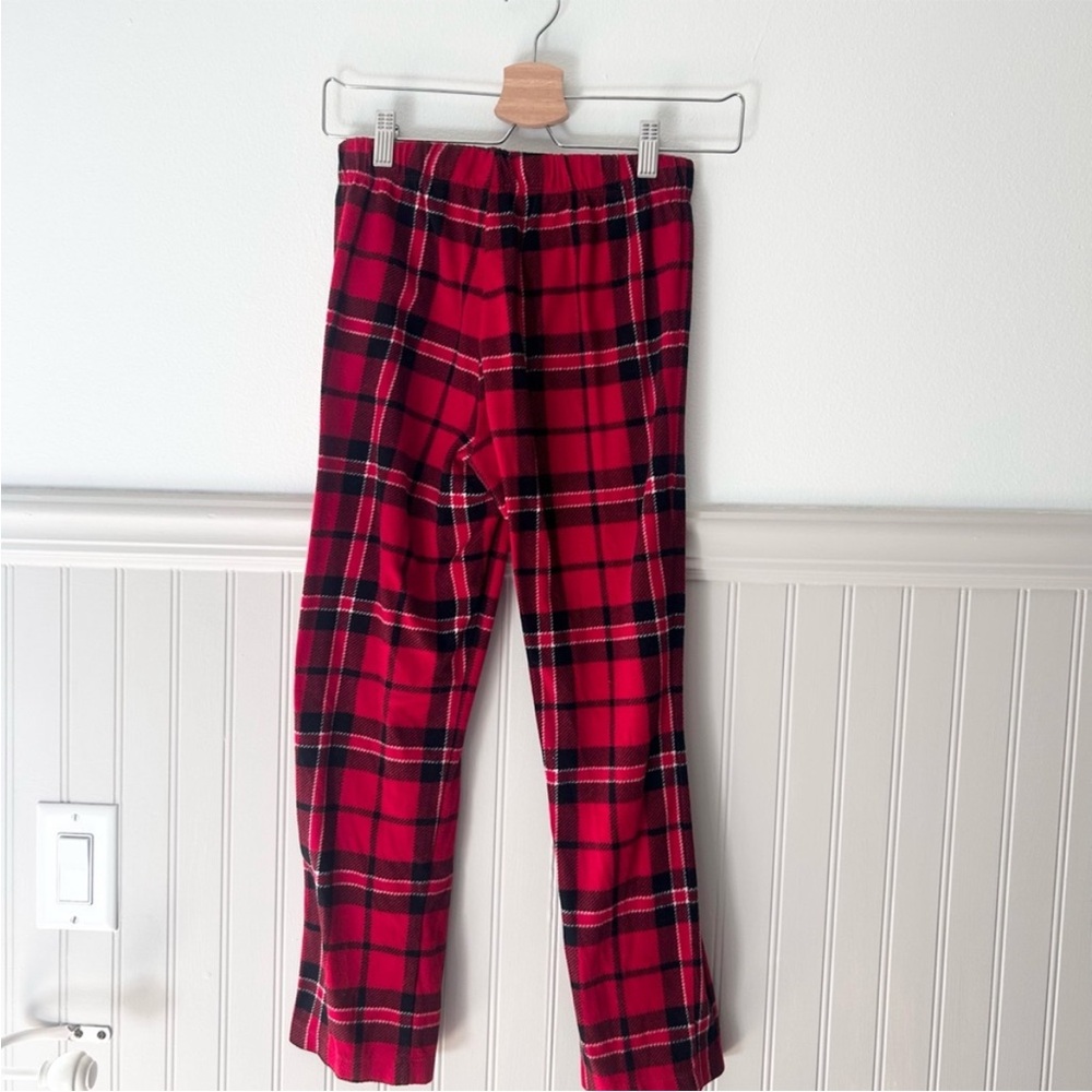 Old Navy Red and Black Plaid Kids Pajama Bottoms